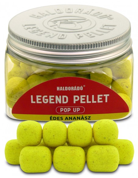 Pelete Haldorado Legend Pellet, Ananas Dulce, 12-16mm, 50g Pelete Haldorado Legend Pellet, Ananas Dulce, 12-16mm, 50g
