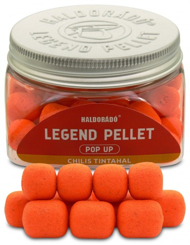 Pelete Haldorado Legend Pellet, Chili & Squid, 12-16mm, 50gr