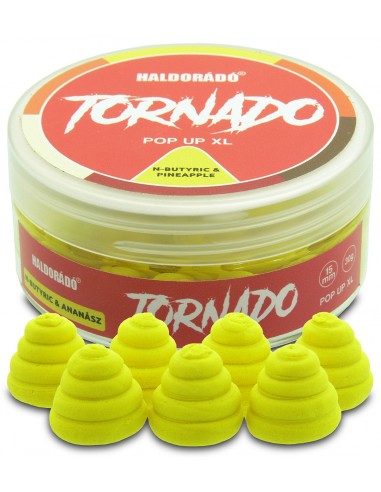 Pop-up Haldorado Tornado XL, Ananas & N-Butyric, 15mm, 30gr