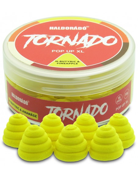 Pop-up Haldorado Tornado XL, Ananas & N-Butyric, 15mm, 30gr Pop-up Haldorado Tornado XL, Ananas & N-Butyric, 15mm, 30gr