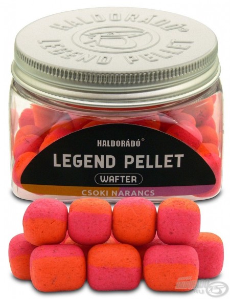 Pelete Haldorado Legend Wafter, Ciocolata & Portocale, 12-16mm, 50gr Pelete Haldorado Legend Wafter, Ciocolata & Portocale, 12-16mm, 50gr