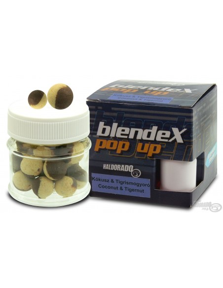 Pop-Up Haldorado BlendeX Method, Cocos & Alune Tigrate, 8-10 mm, 20gr Pop-Up Haldorado BlendeX Method, Cocos & Alune Tigrate, 8-10 mm, 20gr