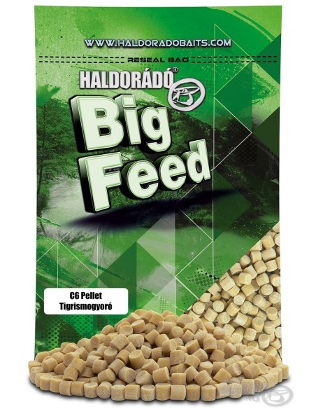 Pellete Haldorado Big Feed C6, Alune Tigrate, 6mm, 800gr Pellete Haldorado Big Feed C6, Alune Tigrate, 6mm, 800gr