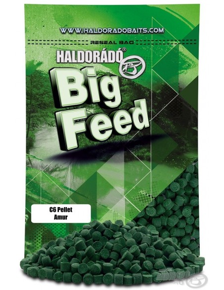 Pellete Haldorado Big Feed C6, Amur, 800gr Pellete Haldorado Big Feed C6, Amur, 800gr