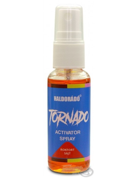 Aditiv Haldorado Tornado Activator Spray, Cascaval Rokfort, 30ml Aditiv Haldorado Tornado Activator Spray, Cascaval Rokfort, 30ml