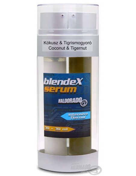 Aditiv Haldorado Blendex Serum, Cocos & Alune tigrate, 30+30ml Aditiv Haldorado Blendex Serum, Cocos & Alune tigrate, 30+30ml