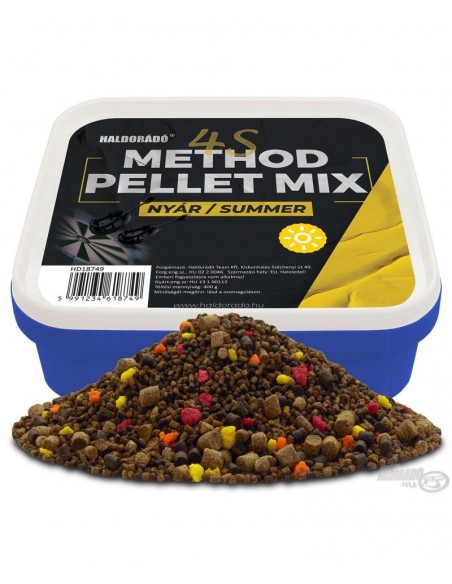 Pellete Haldorado 4S Method Pellet Mix, Vara, 400gr Pellete Haldorado 4S Method Pellet Mix, Vara, 400gr
