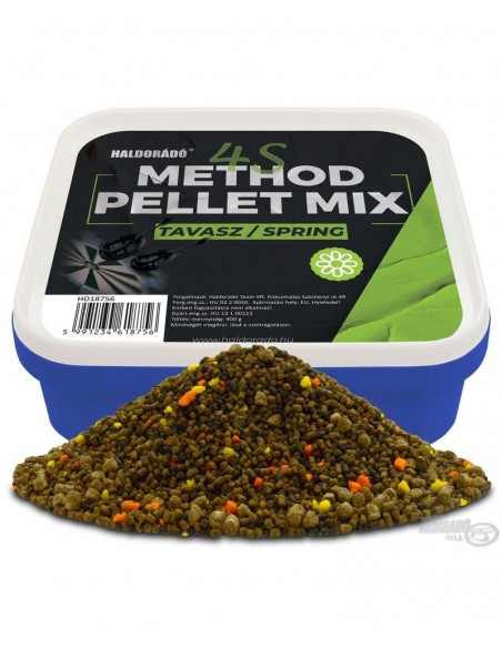 Pellete Haldorado 4S Method Pellet Mix, Primavara, 400gr Pellete Haldorado 4S Method Pellet Mix, Primavara, 400gr