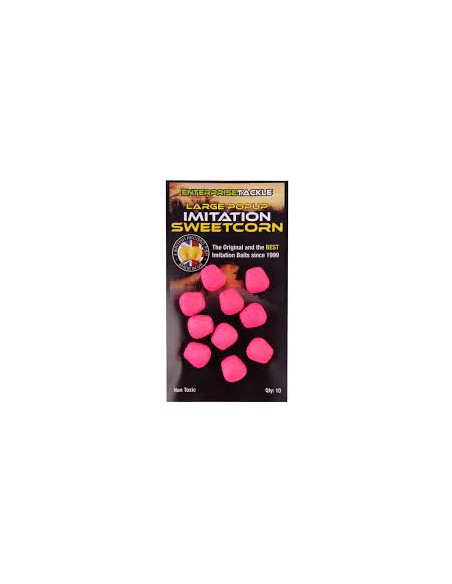 Porumb Artificial Flotant Enterprise Tackle Large Pop-Up, Pink Fluoro, 10buc Porumb Artificial Flotant Enterprise Tackle Large Pop-Up, Pink Fluoro, 10buc