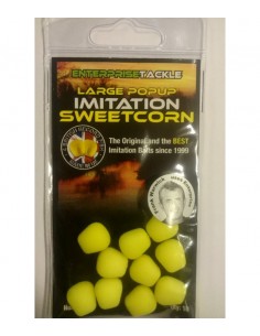 Porumb Artificial Flotant Enterprise Tackle Large Pop-Up, Yellow Fluoro, 10buc