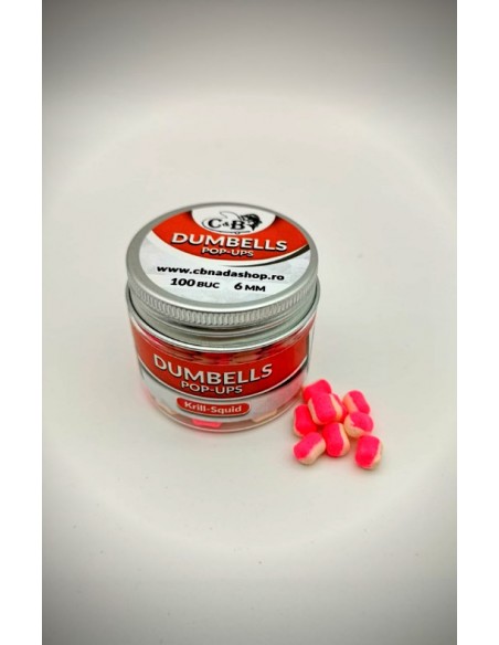 Dumbells C&B Pop-Up, Krill & Squid, 6mm
