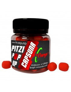 Pop-up 4Carp Pitzi, Capsuna, 8x10mm, 20gr