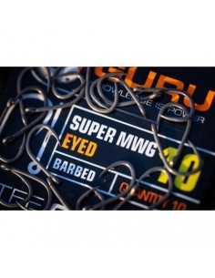 Carlige Guru Super MWG Eyed, Nr.14, 10buc/plic