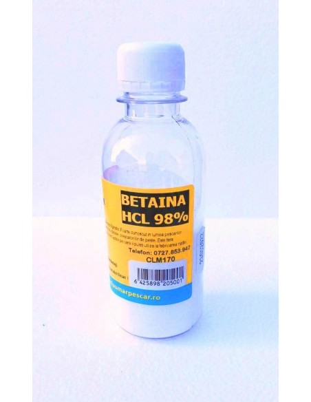 Betaina Claumar Hcl 98, 100gr Betaina Claumar Hcl 98, 100gr