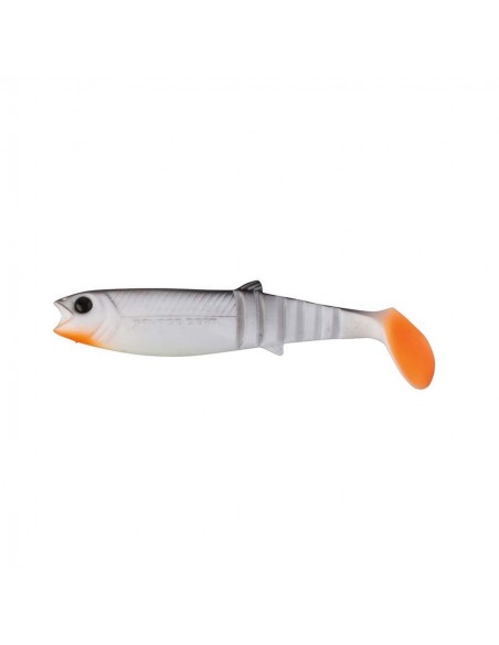 Shad Savage Gear Lb Cannibal, White Black, 10cm, 9g, 4buc/plic