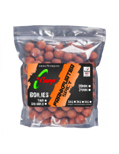 Boilies 4Carp, Frankfurter Spicy, Tare, 1kg