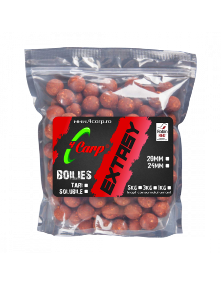 Boilies 4Carp, Extasy, Tare, 1kg Boilies 4Carp, Extasy, Tare, 1kg