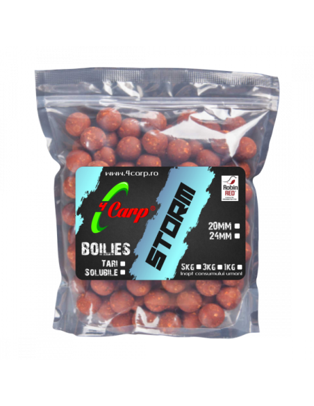 Boilies 4Carp, Storm, Tare, 1kg Boilies 4Carp, Storm, Tare, 1kg