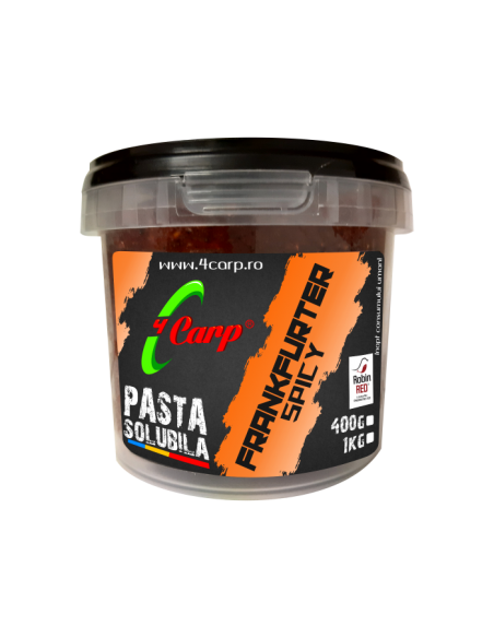 Pasta de Boilies 4Carp, Frankfurter Spicy Pasta de Boilies 4Carp, Frankfurter Spicy