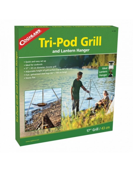 Trepied multifunctional cu grill Coghlans Trepied multifunctional cu grill Coghlans