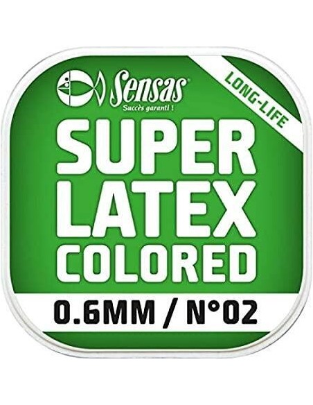 Elastic Sensas Super Latex Brown Maro 700%, 2.3mm, 6m Elastic Sensas Super Latex Brown Maro 700%, 2.3mm, 6m