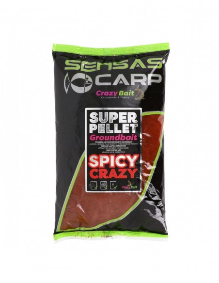 Nada Sensas Super Pellet Spicy Crazy, 1kg Nada Sensas Super Pellet Spicy Crazy, 1kg