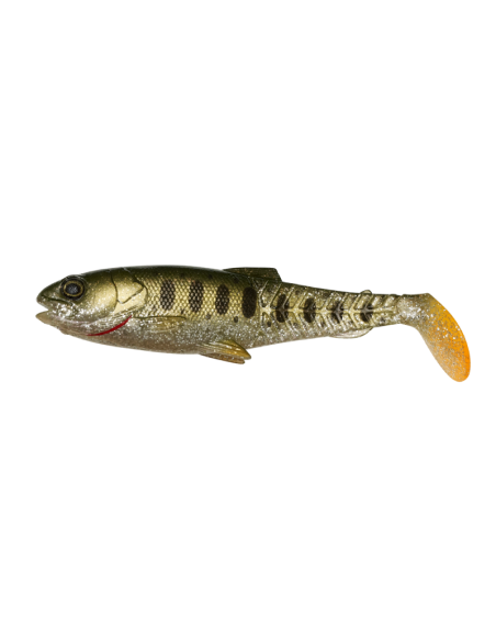 Shad Savage Gear Craft Cannibal Olive Pearl Silver, 10.5cm, 12g, 4buc Shad Savage Gear Craft Cannibal Olive Pearl Silver, 10.5cm, 12g, 4buc