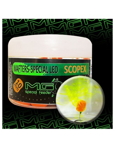 Dumbell Wafters MG Special LED, Scopex, 10mm, 40gr