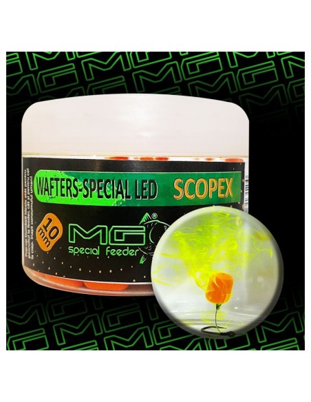 Dumbell Wafters MG Special LED, Scopex, 10mm, 40gr