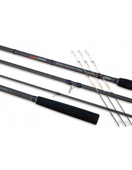 Lanseta Team Feeder By Dome Royal Method Carp XH, 4.20m, 50-140gr, 3+3buc Lanseta Team Feeder By Dome Royal Method Carp XH, 4.20m, 50-140gr, 3+3buc
