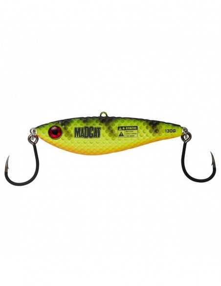 Vobler Somn Vertical Jig Madcat Vibratix Firetiger UV, 14cm, 130g