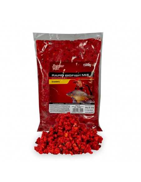 Nada Benzar Mix Rapid Bigfish Mix Capsuni, 1.5kg Nada Benzar Mix Rapid Bigfish Mix Capsuni, 1.5kg