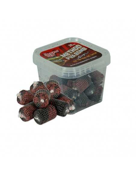 Saculeti Pva Benzar Method Bomb, Capsuna Peste, 20buc/cutie Saculeti Pva Benzar Method Bomb, Capsuna Peste, 20buc/cutie
