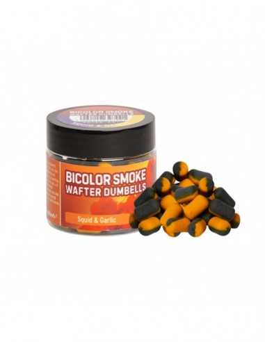 Wafters Dumbells Mix Bicolor Smoke, Squid-Garlic, 8mm, 30ml