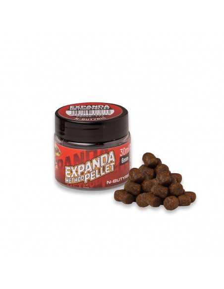 Pelete Benzar Mix Expanda Method Pellet, N-Butyric, 6mm, 30ml Pelete Benzar Mix Expanda Method Pellet, N-Butyric, 6mm, 30ml