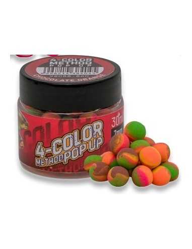 Pop-up Benzar Mix 4 Colors, Ciocolata-Portocale, 7mm, 30ml