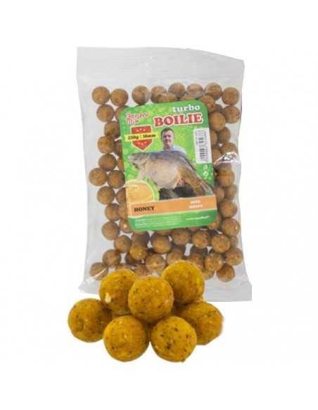 Boilies Benzar Turbo Boilie, Miere, 16mm, 250g Boilies Benzar Turbo Boilie, Miere, 16mm, 250g
