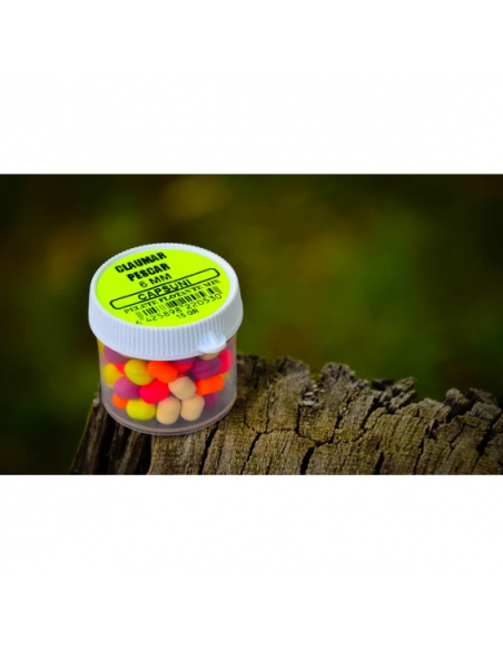 Pelete Flotante Claumar, Capsuni, 6mm, 15gr