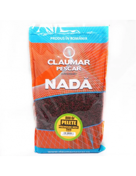 Pelete Claumar Premium Mix, 2mm, 800gr