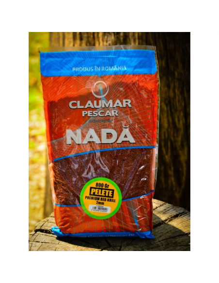 Pelete Claumar Red Krill, 2mm, 800gr Pelete Claumar Red Krill, 2mm, 800gr