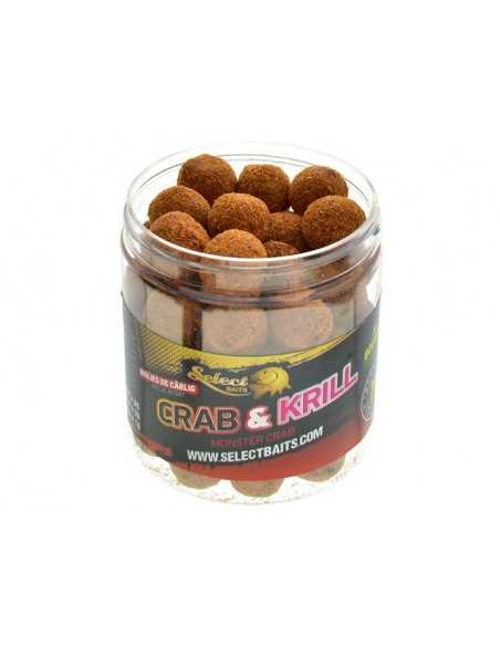 Boilies de carlig special intarit Select Baits, Crab & Krill Boilies de carlig special intarit Select Baits, Crab & Krill