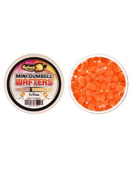Wafters Select Baits Mini Dumbells, Chocolate and Tangerine Oil, 7x11mm, 45g Wafters Select Baits Mini Dumbells, Chocolate and Tangerine Oil, 7x11mm, 45g