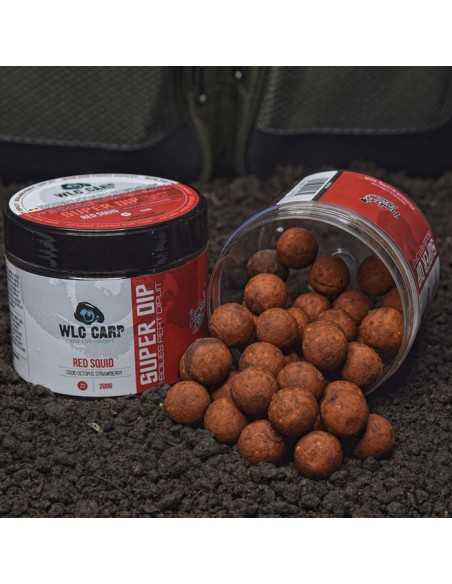 Boilies Carlig WLC Carp Superdip, Red Squid, 20mm, 200gr Boilies Carlig WLC Carp Superdip, Red Squid, 20mm, 200gr