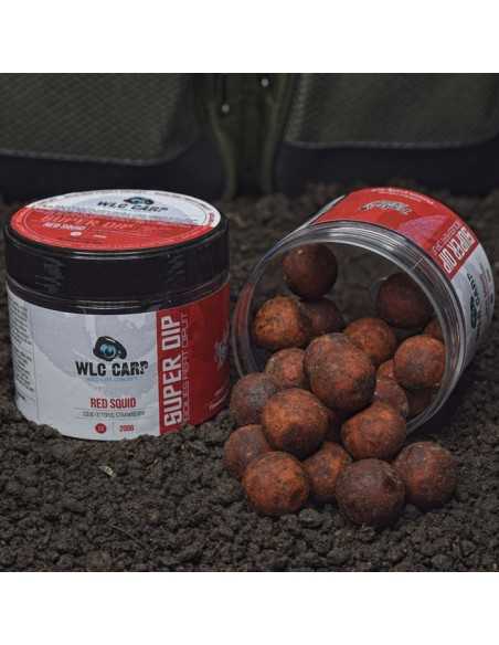Boilies Carlig WLC Carp Superdip, Red Squid, 24mm, 200gr Boilies Carlig WLC Carp Superdip, Red Squid, 24mm, 200gr