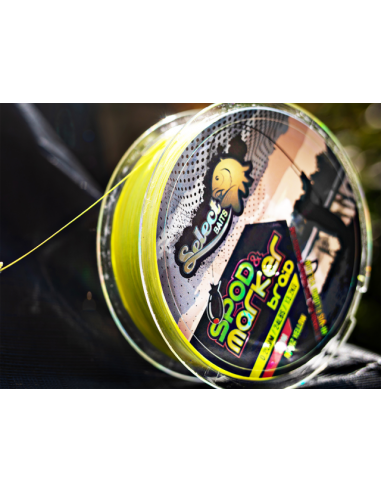 Fir Textil Select Baits Shockleader X8 Braid Yellow, 200m
