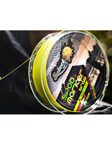 Fir Textil Select Baits Shockleader X8 Braid Yellow, 200m Fir Textil Select Baits Shockleader X8 Braid Yellow, 200m