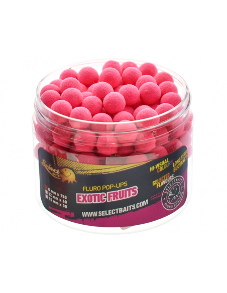 Pop-up micro Select Baits, Exotic Fruits, 8mm, 150buc Pop-up micro Select Baits, Exotic Fruits, 8mm, 150buc