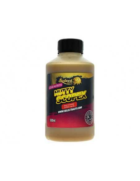 Lichid Complementar Select Baits Nutty Scopex, 500ml