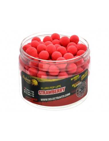 Pop-up micro Select Baits, Strawberry, 8mm, 150buc
