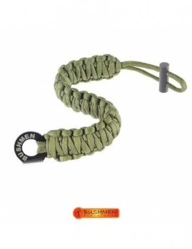 Bratara de supravietuire din paracord Olive Bushmen, 6m